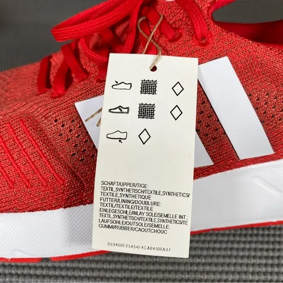🆕 Adidas Swift Run 22 Running Athletic Shoes Men's Size US 11.5 Red GZ3497