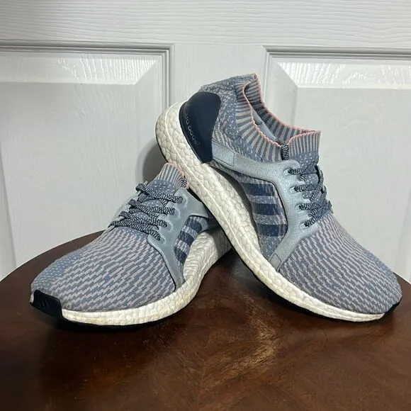 🔥🔥 ADIDAS UltraBoost X Tactile Blue - Women Size 10 - EXCELLENT Condition
