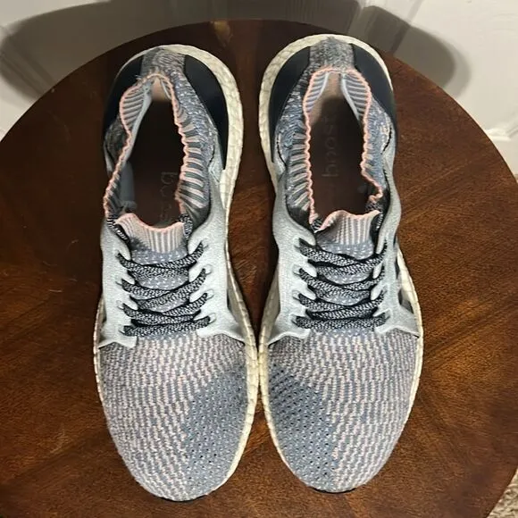 🔥🔥 ADIDAS UltraBoost X Tactile Blue - Women Size 10 - EXCELLENT Condition