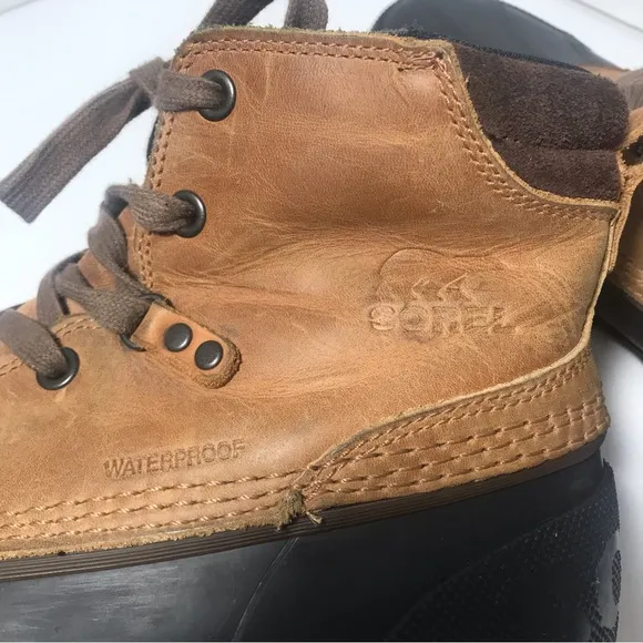 ✨ HP ✨ Sorel Ankeny Waterproof Brown Men’s Boots