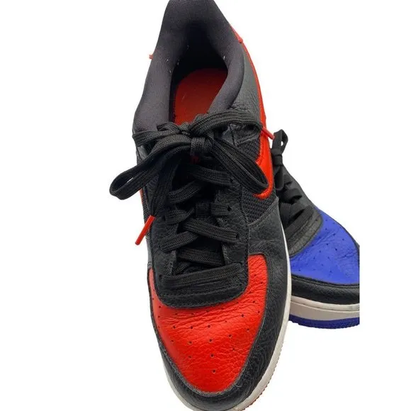 7Y Nike Boys Air Force 1 Low 82 DH0201-001 Black Casual Shoes Sneakers