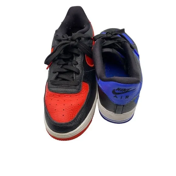 7Y Nike Boys Air Force 1 Low 82 DH0201-001 Black Casual Shoes Sneakers