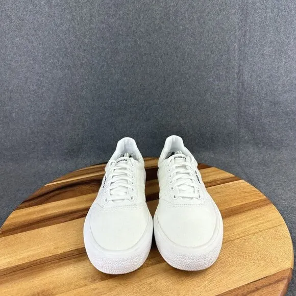 Adidas 3MC Trainers Low Mens Size 8 White Athletic Casual Shoes Sneakers B22705