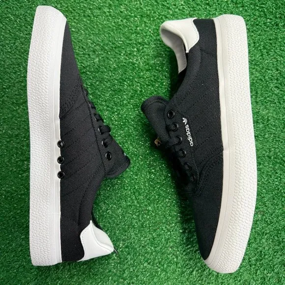 Adidas 3MC Vulc Low Mens Casual Shoes Black B22706 NEW Multi Sz