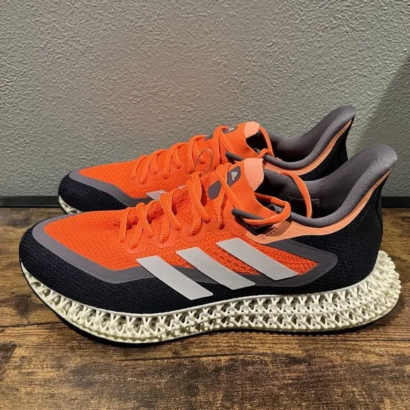 Adidas 4DFWD 2 Running Shoes Mens Size 11.5 Impact Orange Black Gray GY8421