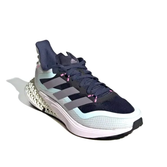 ADIDAS 4DFWD PULSE 2 Women's Running Shoes-Shadow Navy/Matt Purple Met Sz8