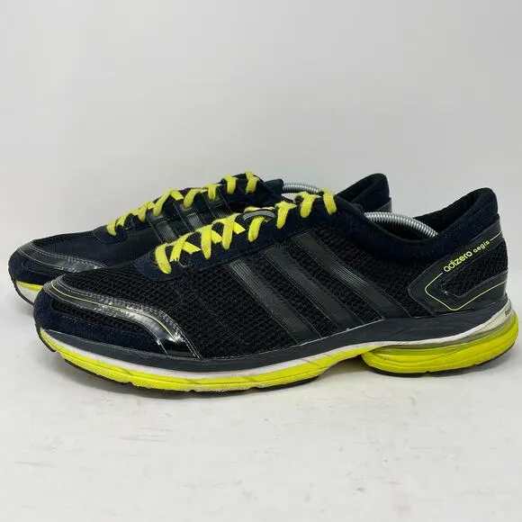Adidas Adizero Aegis 2 Formotion Running Shoes Mens 13 Black Green
