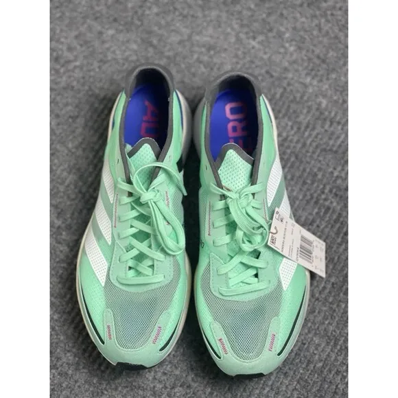 Adidas Adizero Boston 11 “Pulse Mint” Men Size 10 Running Shoes GV9064 NEW