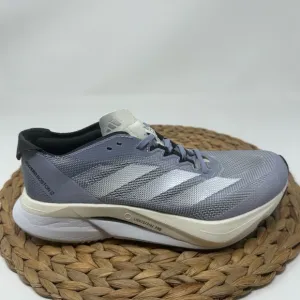 ADIDAS Adizero Boston 12 Running Shoes Silver Violet Cloud White Silver Dawn