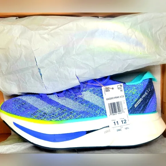 Adidas Adizero Prime X 2.0 Strung 2024 Running Shoes Coltbolt Sz Multi Men NIB