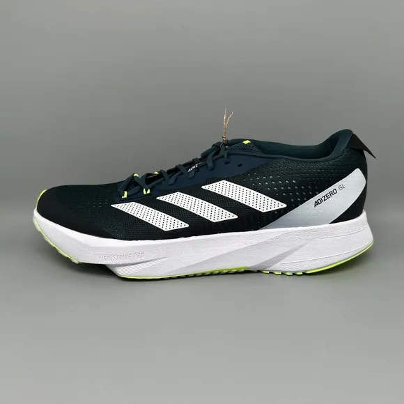 Adidas Adizero SL Running Shoes White / Wonder Blue ID6921 Men's Size 12.5
