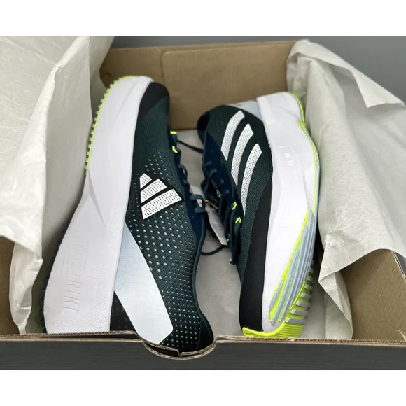 Adidas Adizero SL Running Shoes White / Wonder Blue ID6921 Men's Size 12.5