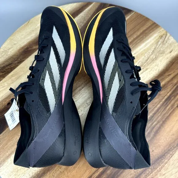 Adidas Adizero Takumi Sen Low Men's 11.5 Running Race Shoes Black Spark ID2793