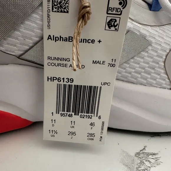 Adidas Alpha Bounce Athletic Running Shoes Ultra Boost HP6139 Men’s Sizes