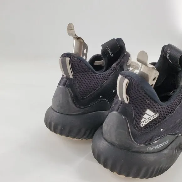 adidas‎ Alphabounce 1 J, Running Shoes Black-White