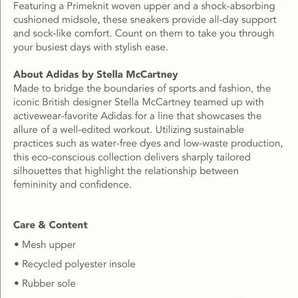 ADIDAS BY STELLA MCCARTNEY aSMC CLIMATE COOL VENTO SNEAKERS