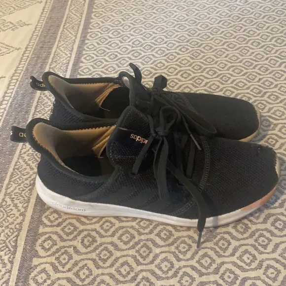 Adidas Cloudfoam Pure Women's Running Shoes Black​​​​​​​​​
