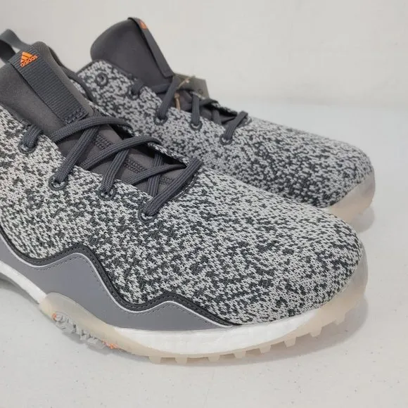 Adidas CodeChaos 21 Golf Shoes - Grey Five / Scream Orange / Grey Sz 11.5