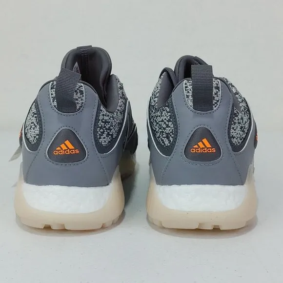 Adidas CodeChaos 21 Golf Shoes - Grey Five / Scream Orange / Grey Sz 11.5