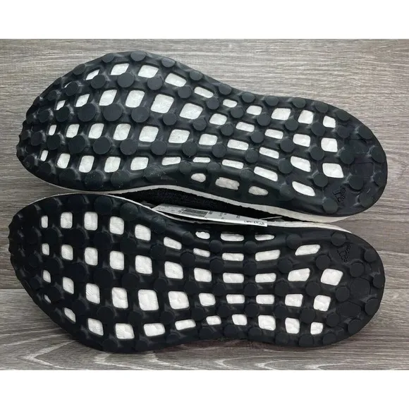 Adidas Core Black PureBOOST Ultra Running Race Shoes Mens 7.5 NEW Fast Ship