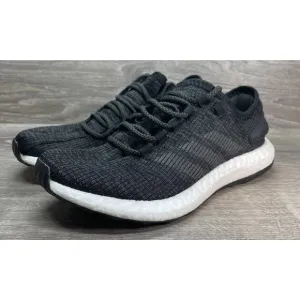 Adidas Core Black PureBOOST Ultra Running Race Shoes Mens 7.5 NEW Fast Ship