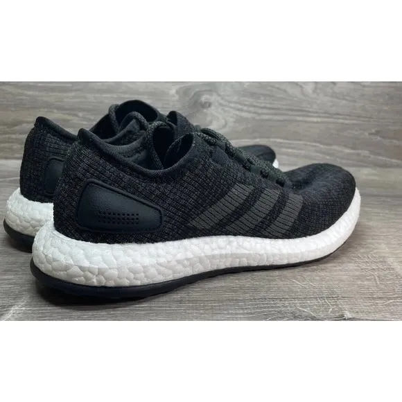 Adidas Core Black PureBOOST Ultra Running Race Shoes Mens 7.5 NEW Fast Ship