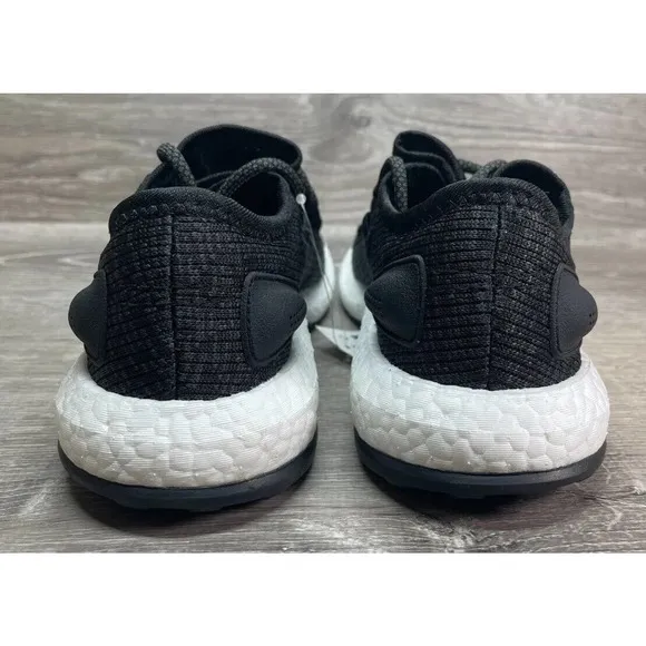 Adidas Core Black PureBOOST Ultra Running Race Shoes Mens 7.5 NEW Fast Ship