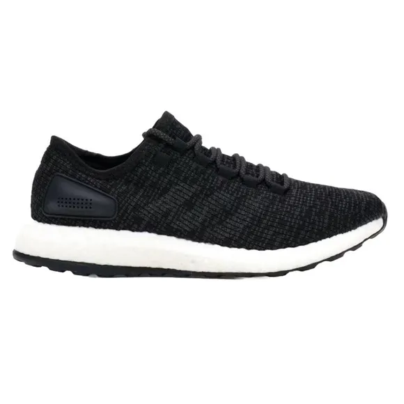 Adidas Core Black PureBOOST Ultra Running Race Shoes Mens 7.5 NEW Fast Ship
