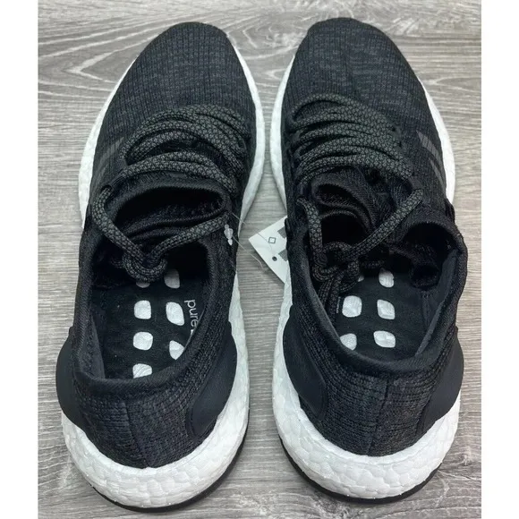 Adidas Core Black PureBOOST Ultra Running Race Shoes Mens 7.5 NEW Fast Ship