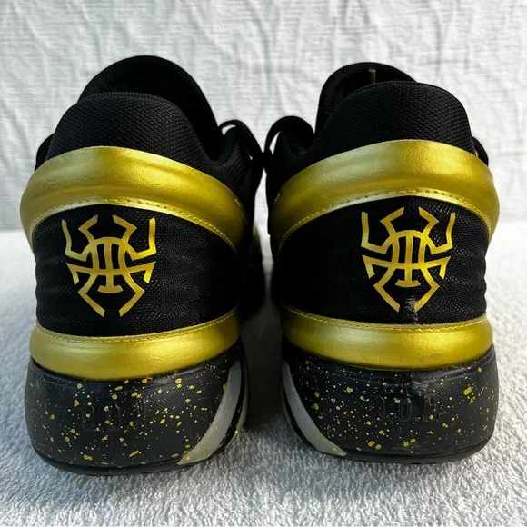Adidas D.O.N Issue 2 Championship Mens 8 Basketball Shoes black gold sneakers