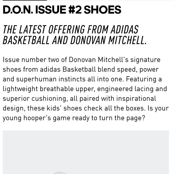 Adidas D.O.N. ISSUE #2 SHOESBasketball training