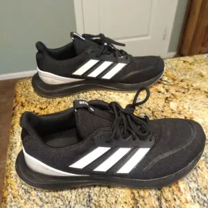Adidas Energyfalcon Men's Sz 10 Running Shoes Sneakers Core Black White FV9088
