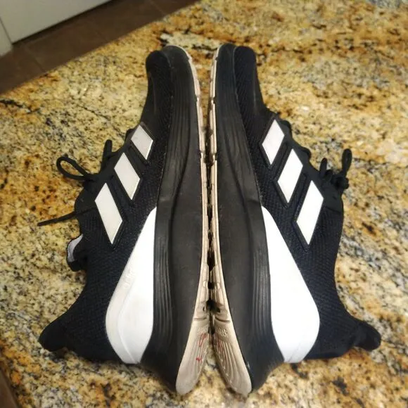 Adidas Energyfalcon Men's Sz 10 Running Shoes Sneakers Core Black White FV9088