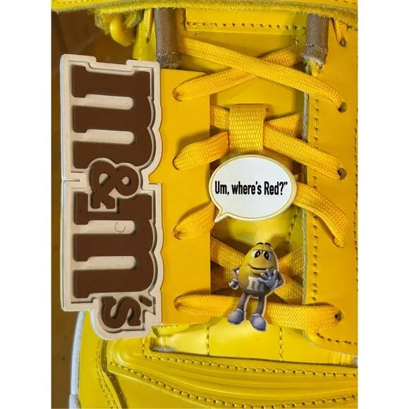 Adidas Forum Low '84 M&amp;M's Yellow Men Sneakers Shoes - 9.5 GY1179