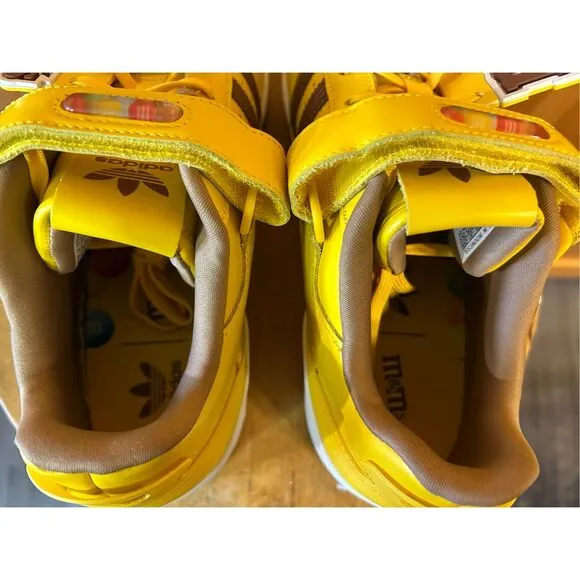 Adidas Forum Low '84 M&amp;M's Yellow Men Sneakers Shoes - 9.5 GY1179