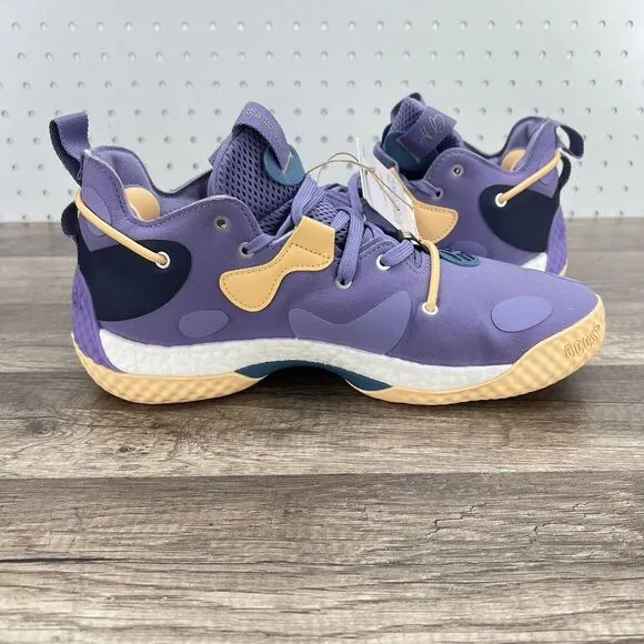 Adidas Harden Vol. 6 Magic Lilac Silver GV9080 Basketball Shoes Mens Sz 9.5