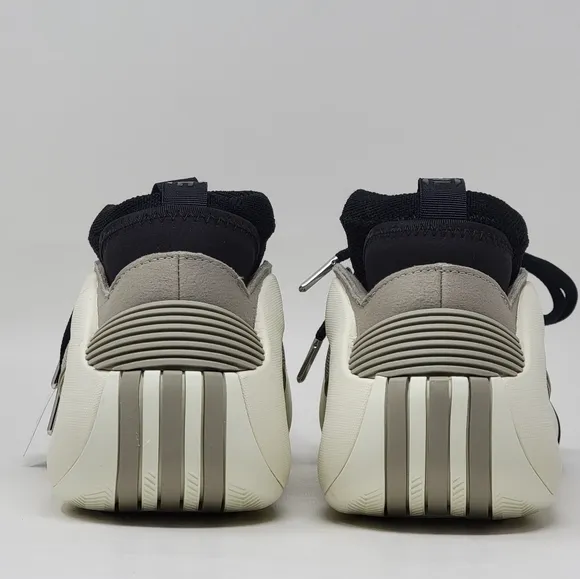 Adidas Harden Volume 8 Basketball Shoe Men Size 11.5 Ivory Black Gray IG6649 New