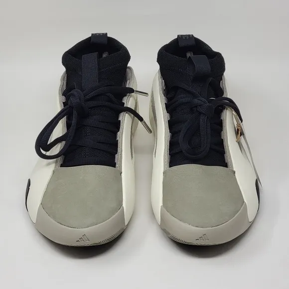Adidas Harden Volume 8 Basketball Shoe Men Size 11.5 Ivory Black Gray IG6649 New