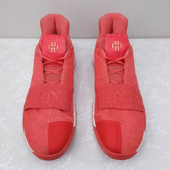 ADIDAS Harden XIII Vol 3 Lucky XIII Men's Athletic Shoes US 14 Coral