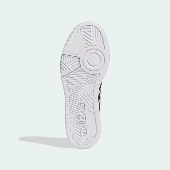 Adidas Hoops 3.0 GY5434 Sneakers Men White Black Leather Sportswear Shoes NR7275