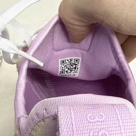 ADIDAS HQ6184 NMD_R1‎ JR'S (Medium) Lilac/White/Lilac Mesh Running Shoes