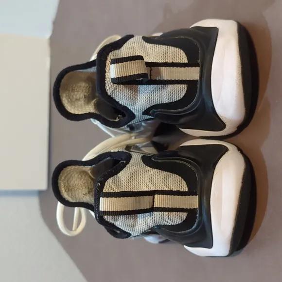 Adidas Impact Flex X Patrick Mahomes White Silver Black youth shoes size 4.5