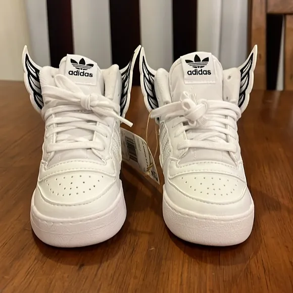 Adidas JS Wings 4.0 Jeremy Scott Kids Shoes Sneakers Toddlers Boys Girls Size 8