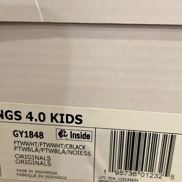 Adidas JS Wings 4.0 Jeremy Scott Kids Shoes Sneakers Toddlers Boys Girls Size 8