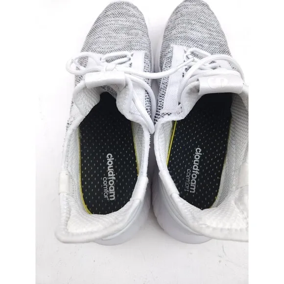 Adidas Kaptir 2.0 Shoes Men's 12.5 Gray Knit Running Athletic Cloud Shoes H00276