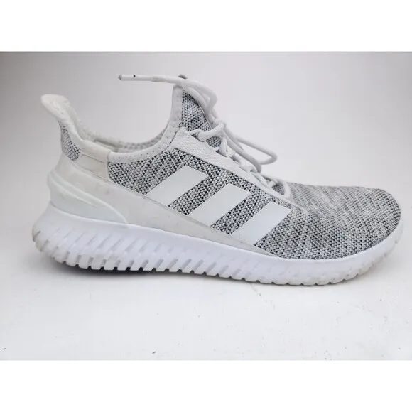 Adidas Kaptir 2.0 Shoes Men's 12.5 Gray Knit Running Athletic Cloud Shoes H00276
