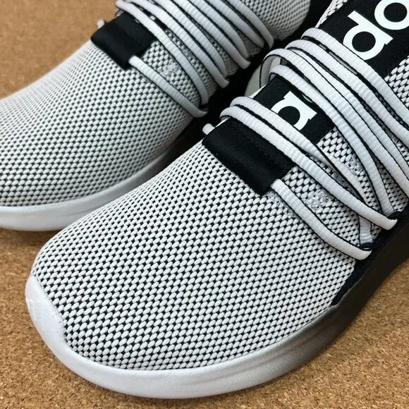 Adidas Lite Racer Adapt 7.0 Wide Running Shoes Men's Size 8 Wide Gray Black NEW