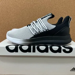 Adidas Lite Racer Adapt 7.0 Wide Running Shoes Men's Size 8 Wide Gray Black NEW