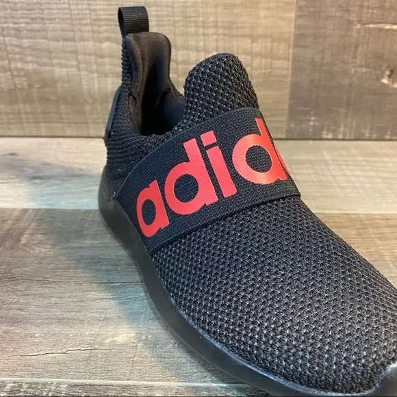 Adidas Lite Racer Adapt Kids Running Shoes Black Red