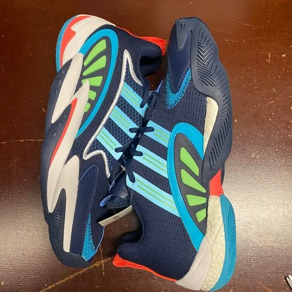 Adidas Mens Multicolor Crazy BYW 2.0 FY2207 Athletic Running Shoes Size 9 1/2